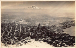 SEATTLE (WA) Bird's Eye View - REAL PHOTO - Seattle