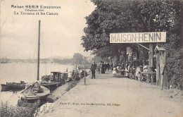 Belgique - KINKEMPOIS (Liège) Maison Henin, La Terrasse Et Les Canots - Sonstige & Ohne Zuordnung