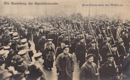 Die Bestattung Der Revolutionsopfer - BERLIN - November 1918 - Ehren-Kompagnie Der Matrosen - Phot. G. Riebicke - Verlag - Autres & Non Classés