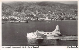 Madeira - FUNCHAL - Hidroavião Short Sunderland Aquila Airways R.M.A. City Of Funchal - Ed. Foto Perestrella 380 - Madeira