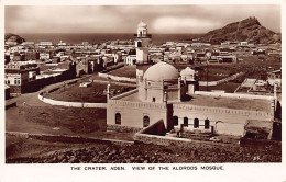 Yemen - ADEN - The Crater - View Of The Aldroos Mosque - Publ. Mr. A. Abassi 35 - Yémen