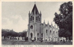 MOÇAMBIQUE Mozambique - LOURENÇO MARQUES Maputo - Igreja Paroquial - Roman Catholic Cathedral - Ed. / Publ. Santos Rufin - Mozambique