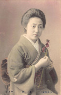 Japan - Geisha With A Flower - Other & Unclassified