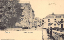 Belgique - CHIMAY (Hainaut) La Rue St-Nicolas - Chimay