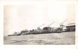 Congo Kinshasa - MATADI - Les Grues Du Port - CARTE PHOTO - Ed. Inconnu  - Belgian Congo