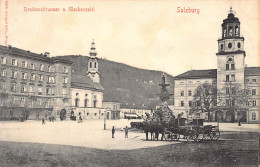 SALZBURG - Residenzbrunnen U. Glockenspiel - Verlag Stengel & Co.  - Salzburg Stadt