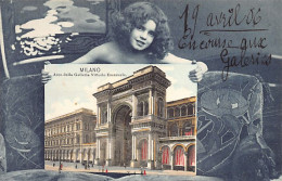 MILANO - Bambino - Arco Della Galleria Vittorio Emanuele - Milano (Milan)