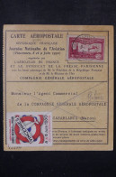 FRANCE - Carte Aéropostale De Vincennes Pour Casablanca Et Retour En 1930  - L 152631 - 1927-1959 Briefe & Dokumente