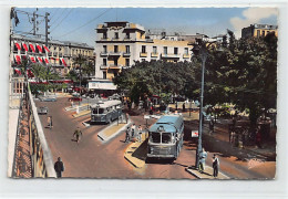 Algérie - ORAN - La Place Foch - Gare Des Autobus - Ed. CAP 1295 - Oran