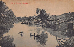 Sri Lanka - COLOMBO - River Scene - Publ. M. B. Uduman 70 - Sri Lanka (Ceilán)