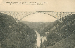 CPA-81- Pont De TANUS Sur Le VIAUR -Train à Vapeur * Edit Basuyau *1912* TBE* 2 Scans* - Autres & Non Classés