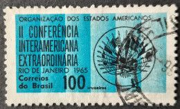 Bresil Brasil Brazil 1965 Conference Interamericaine Yvert 787 O Used - Usati