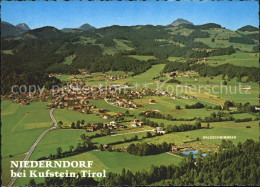 72054763 Niederndorf Kufstein Fliegeraufnahme Waldschwimmbad  Kufstein - Other & Unclassified