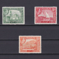 ADEN 1939, SG# 16-23, KGVI, Part Set, MH - Aden (1854-1963)