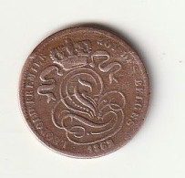 1  CENTIME 1862 BELGIE /131/ - 1 Cent