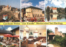 72054669 Hardegg Gasfhaus Weber Zur Forelle Merkersdorf Burg  Hardegg - Autres & Non Classés