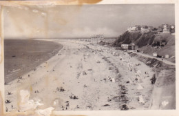 Donville Les Bains (Manche 50) REAL PHOTO C.A.P. PARIS - Vue Générale De La Plage - N° 23 - Autres & Non Classés