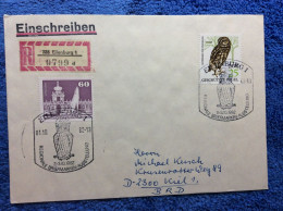 DDR - 1982 R-Brief Aus Eilenburg - SST "Regionale Briefmarken Ausstellung" (2DMK019) - Cartas & Documentos