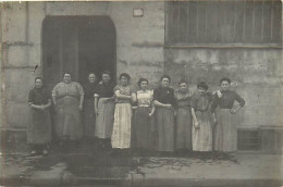 Themes Div-ref WW341-carte Photo-non Située -groupe De Femmes - Ouvrieres - - Other & Unclassified