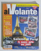 47862 Al Volante A. 2 N. 11 - Salone Di Parigi - Nuove Auto Del 2001 - Moteurs