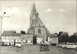 72054129 Barth Marktplatz Und St Marien Kirche Brunnen Barth - Barth