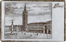 FORLI - PIAZZA  VITTORIO  EMANUELE - Argentata  N-v - Forlì