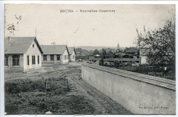 CPA Ecrite + CACHET Dépôt Du 23e Régiment (d'infanterie ?) 19 Juillet 1915 BOURG En BRESSE Nouvelles Casernes - Casernas