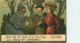 ANGLETERRE   Hold My Lantern !!!! Humour  2 Scans - Autres & Non Classés