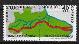 ● BRASIL 1971֍ TRANSAMAZONICA ● N.° 956 A Nuovi ** ● Cat. ? € ● Lotto  1669b ● - Nuevos