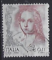 Italy 2002-05  Die Frauin Der Kunst  (o) Mi.2820 I - 2001-10: Oblitérés