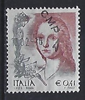 Italy 2002-05  Die Frauin Der Kunst  (o) Mi.2820 I - 2001-10: Oblitérés