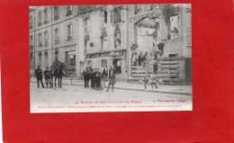 88----LA GUERRE Dans Les VOSGES 1914-1915--SAINT-DIE--Rue D'Alsace--maison Incendiées---voir 2 Scans - Saint Die