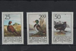 Liechtenstein  Birds Theme Michel Cat.No. Mnh/** 997/999 - Unused Stamps