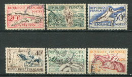 26496 FRANCE N°960/5° Jeux Olympiques D'Helsinki  1953 TB - Usati