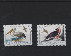 Mazedonien  Birds Theme Michel Cat.No. Mnh/** 56/57 - Macédoine Du Nord