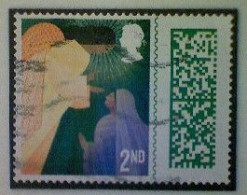 Great Britain, Scott #4293, Used (o), 2022, Christmas: The Annunciation, 2nd, Multicolored - Unclassified