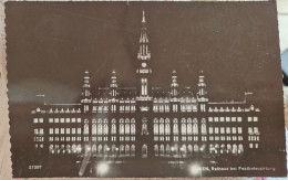 1952. Wien. Rathaus Bei Nacht. - Vienna Center