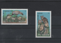 Moldawien  Birds Theme Michel Cat.No. Mnh/** 295/296 - Moldavia