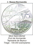 Pièce 10 Euros Argent 2011 Région Basse-Normandie - Sammlungen