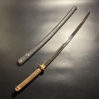 Vintage Japanese Retro Rare WW2 Gunto Army Sword - Armes Blanches