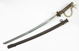 A WWII Japanese Type 95 NCO Shin-Gunto. - Knives/Swords