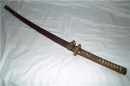 WWII Japanese Army Samurai Gunto Sword - Armes Blanches