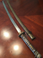 JAPANESE WWII Gunto Sword - Knives/Swords