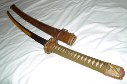 Antique WWII JAPANESE WW2 GUNTO Sword - Armes Blanches