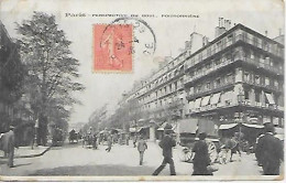 CPA Paris Perspective Du Boulevard Poissonnière - Distretto: 10