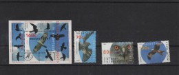 Niederlande  Birds Theme Michel Cat.No. Mnh/** 1549/1551 + Sheet 44 - Ungebraucht