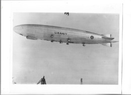 UNITED STATES OF AMERICA USA - PENNSACKER NJ - USS LOS ANGELES ZEPPELIN AVIATION - LARGE NAVY PRESS PHOTO - Aviation