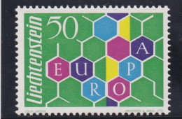 Liechtenstein 1960,cat. Zumstein 348 **. Europa. - Unused Stamps