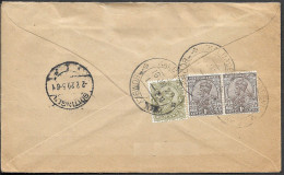 India Bombay Kalbadevi Registered Cover Mailed To Germany 1929. 6A Rate - 1911-35 Koning George V
