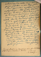 ● Jean Gaston BLACHE Médecin Pédiatre Extrait Travail Académie De Médecine + Ordonnance + Son Fils René - Né à Senlis - Erfinder Und Wissenschaftler